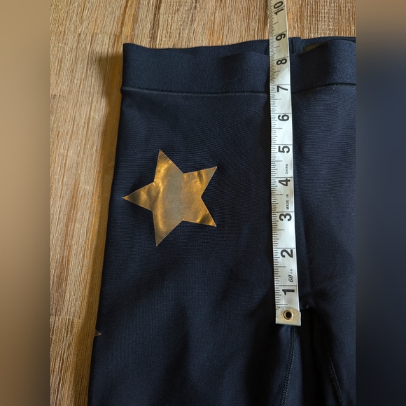 ULTRACOR Lux Essentials Star Knockout Black Ultra High Legging Nero/Gold Size XS - Picture 6 of 10